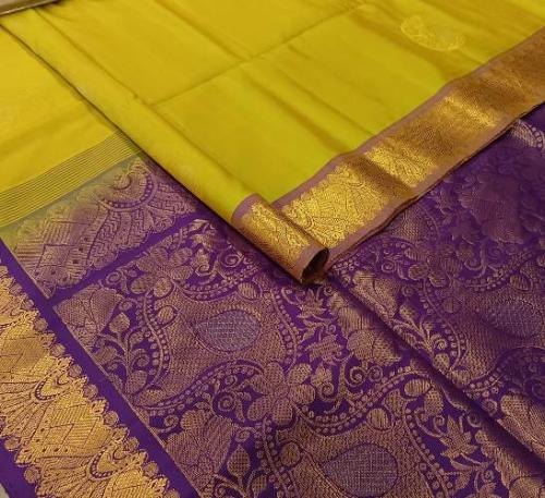 SOFT SILK SAREE WITH BLOUSE